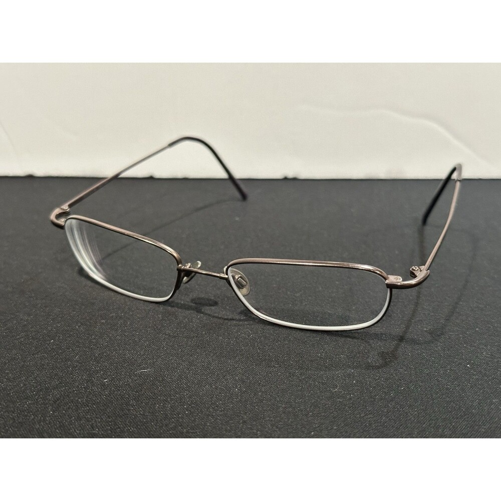Flexon 634 by Marchon Eyeglasses Matte Café 53-18-140 Metal Glasses Frames